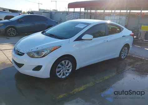 2011 Hyundai Elantra Gls z USA, uszkodzony, nr VIN 5NPDH4AE1BH033834